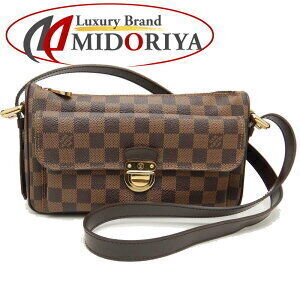 Louis Vuitton Damier Ravello Shoulder Bag Ebene Brown